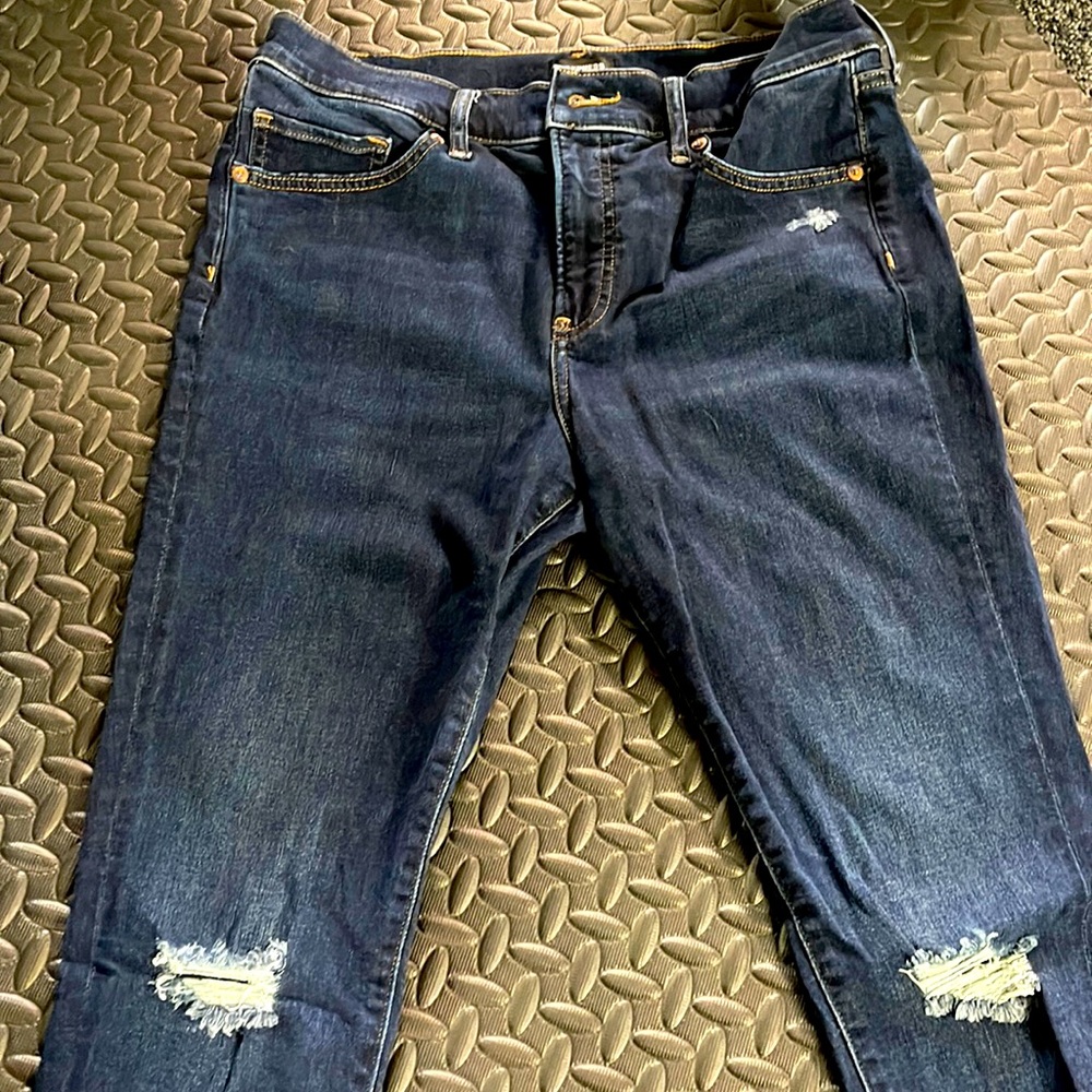 Express midrise skinny jeans